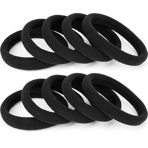 12'li Siyah Havlu Lastik Toka - Kapıda Kontrollü Teslim İle..