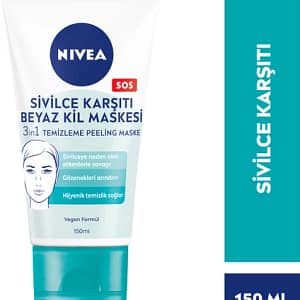 Nivea Yüz Maskesi - Tüm Cilt Tipleri İçin Sivilce Önleyici, 150 ml - Manolya Özlü