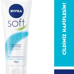 Nivea Soft Nemlendirici Krem Tüp 75 ml