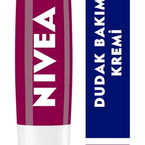 Nivea Böğürtlen Dudak Bakım Kremi ve Dudak Parlatıcısı 4,8gr